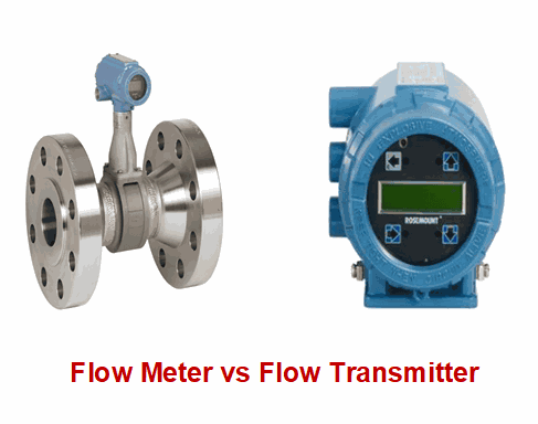 flow meter vs floe transmitter